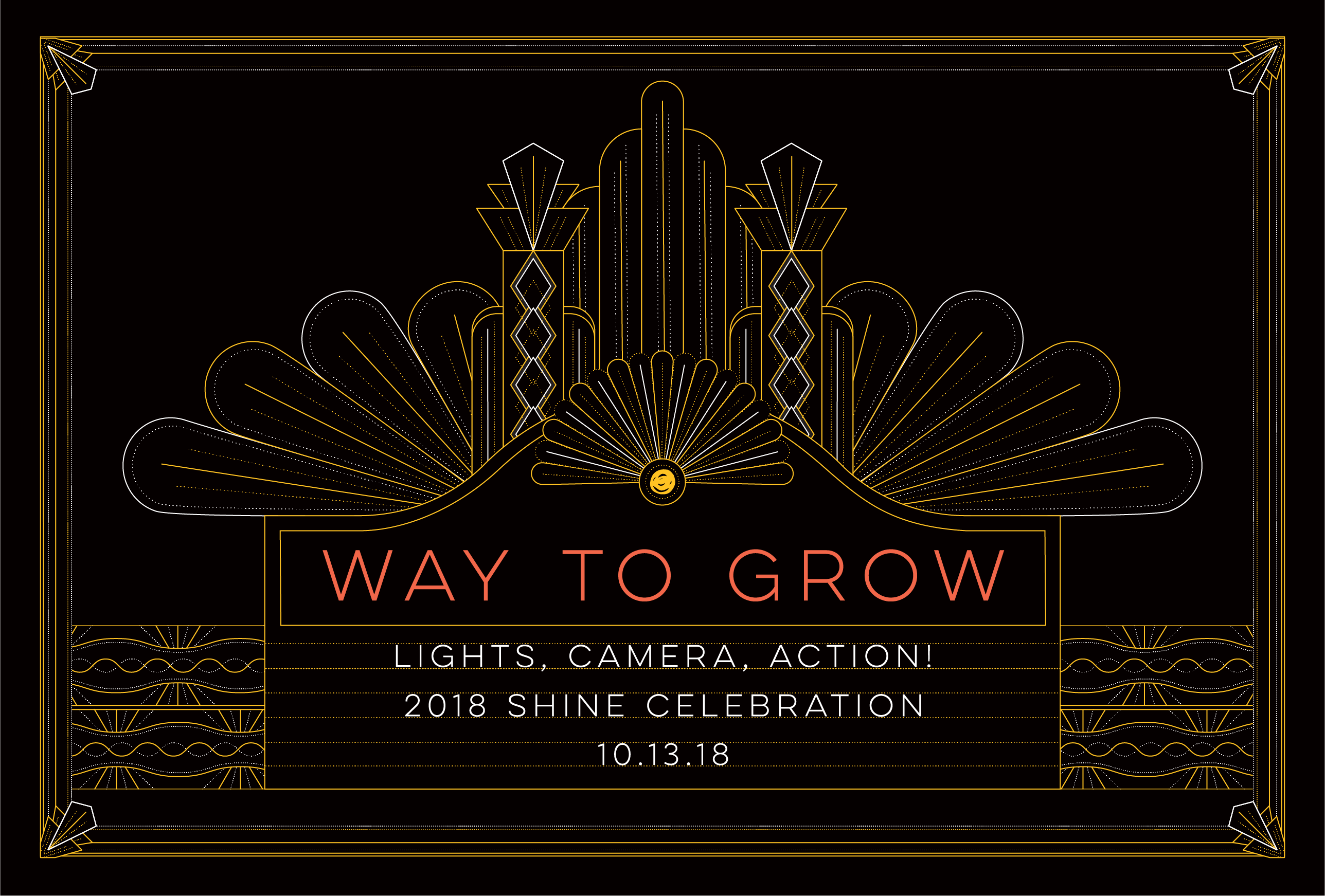 Way to Grow Shine Celebration banner image.