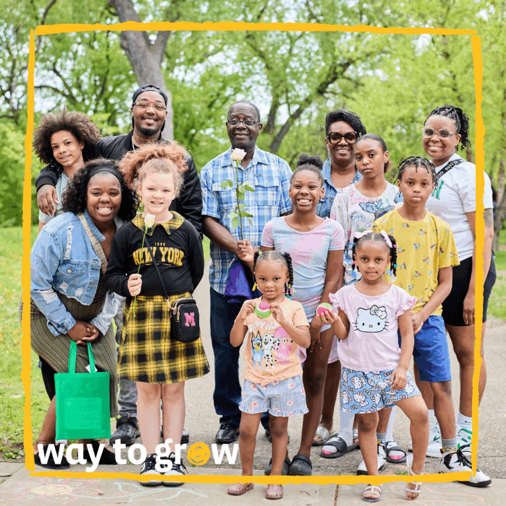 A Way to Grow family at 3rd Grade Graduation 2025
