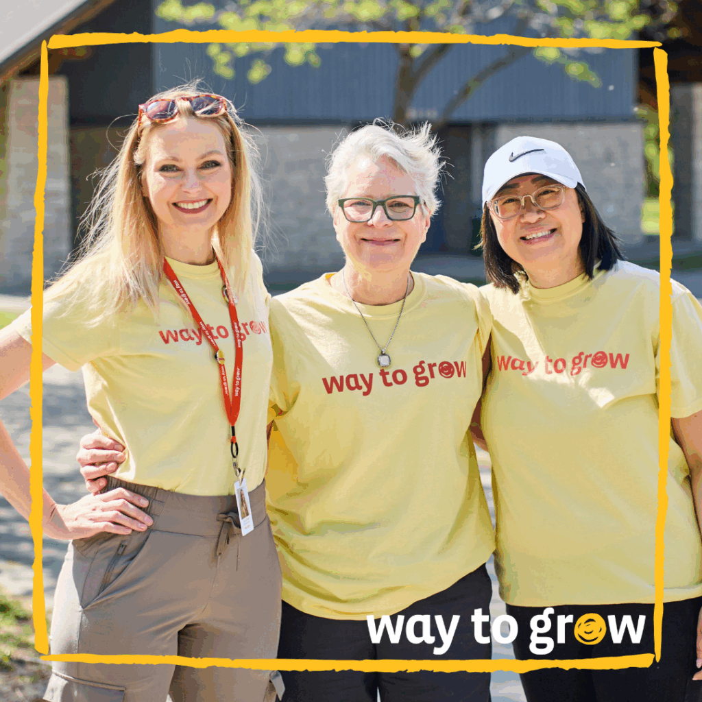 Way to Grow staff Jessica, Kim, and Coco, Way to Grow's CEO