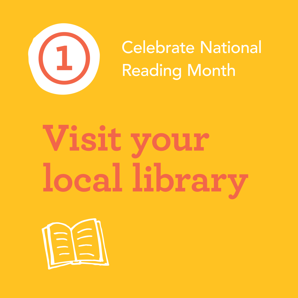 1. Visit your local library