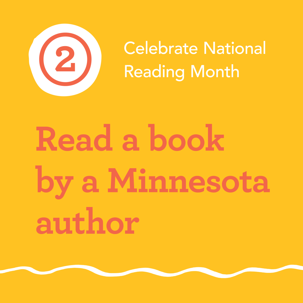2. Read a book by a Minnesota author