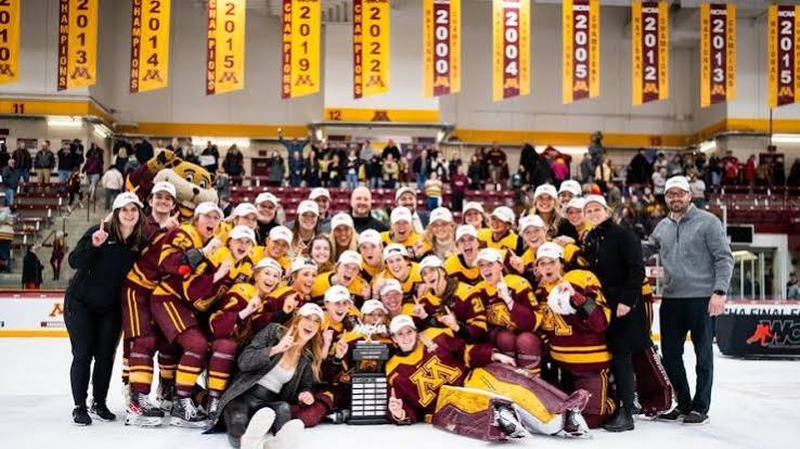 Lot 414: Gophers Women's Hockey Hat Trick